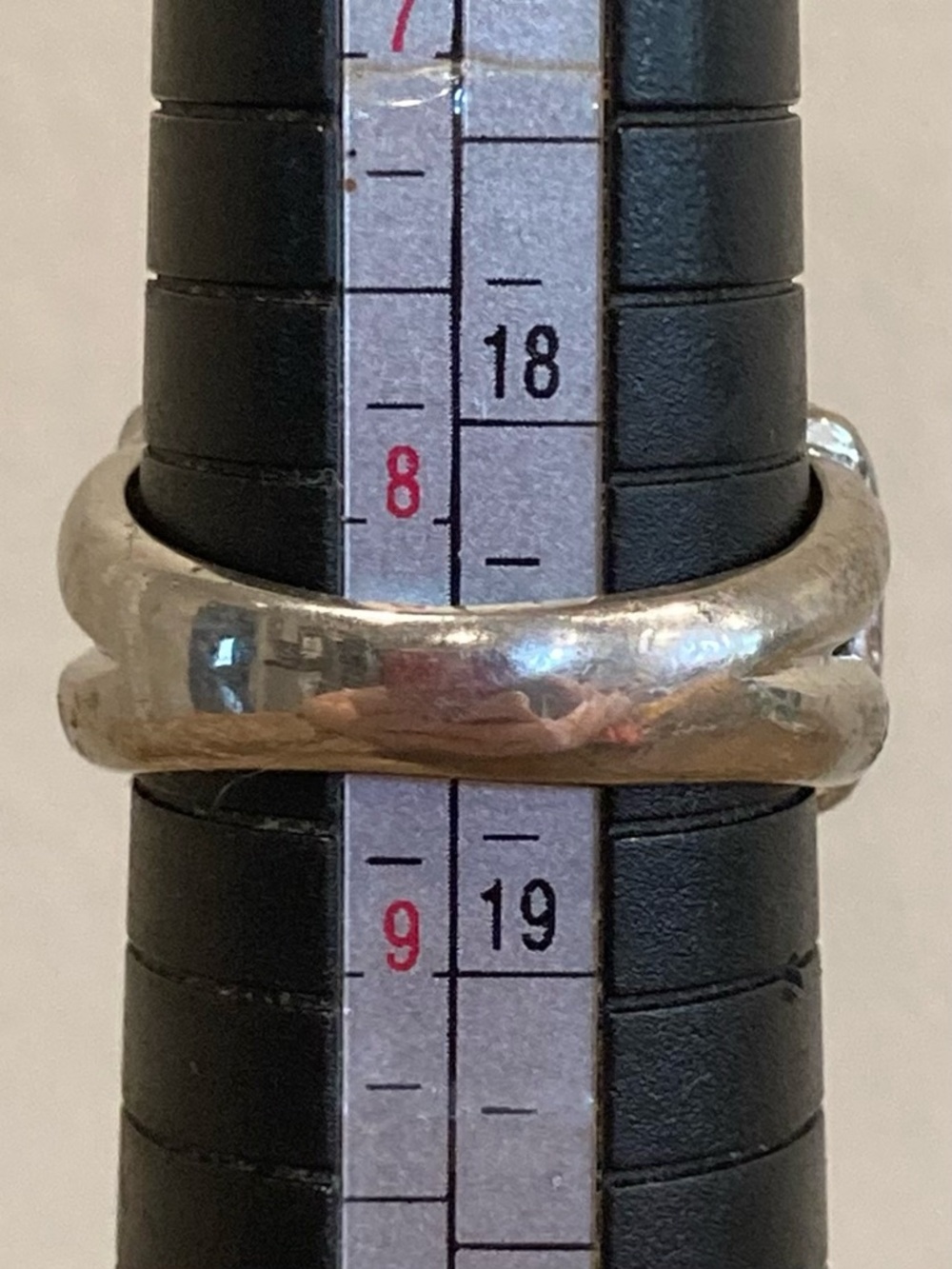 Sterling Silver 925 Knot Statement Ring - Women’s Jewelry - Size 8.5 - Picture 14 of 16